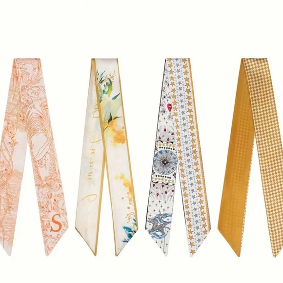 Designer Bag Twilly | Bag Scarf Bag Twillies | Bag Bandeaus | Bag Scarves Twilly - Picture 11 of 15